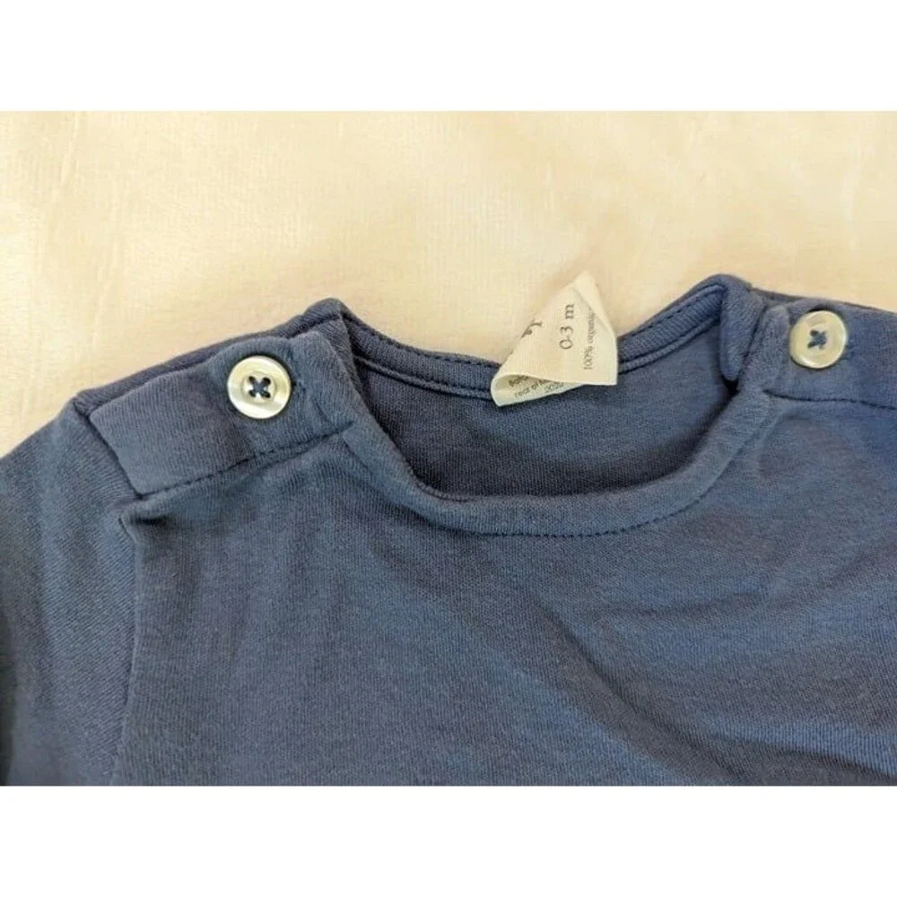 BNWOT Kate Quinn Organic Cotton Sleep Gown size 0-3 months